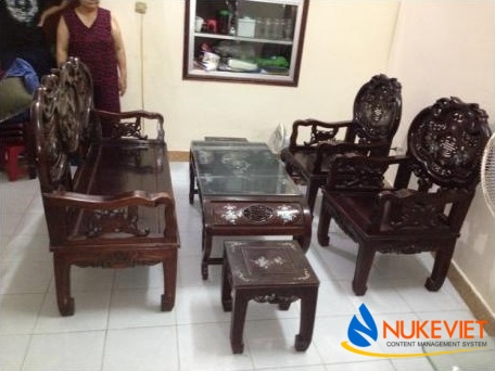 bàn ghế cũ