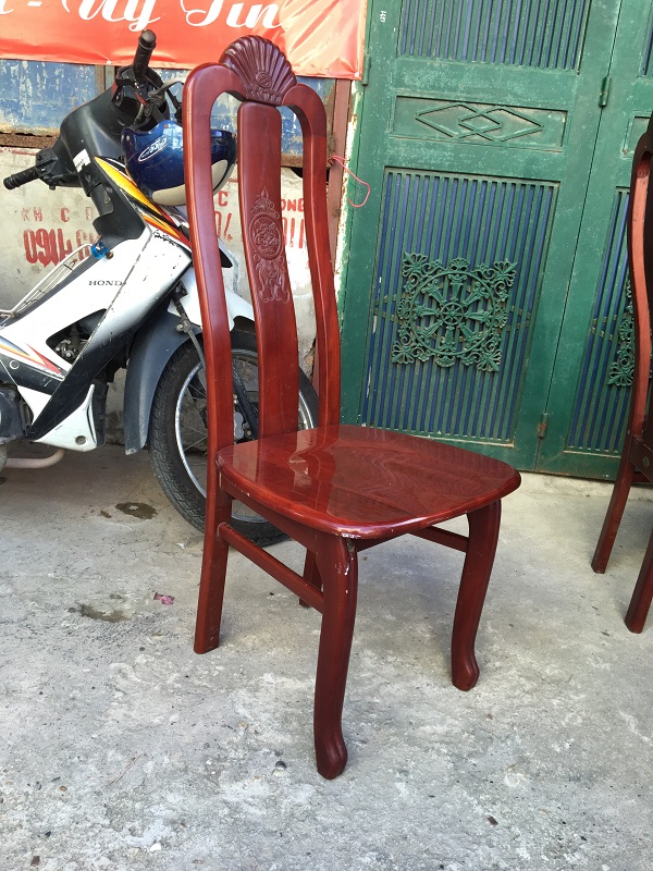 Bộ bàn ghế ăn 6 ghế gỗ xoan đào Hoàng Anh Gia Lai_2