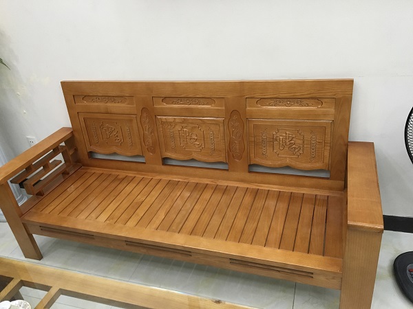 bộ bàn ghế gỗ sồi 3