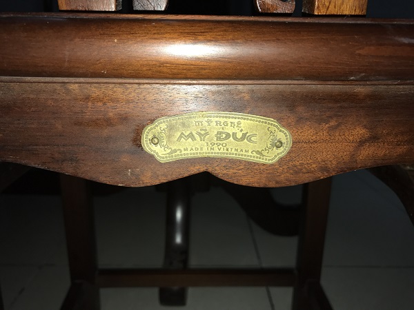 bộ bàn ghế ăn 6 ghế gỗ gụ ta hàng mỹ đức 4