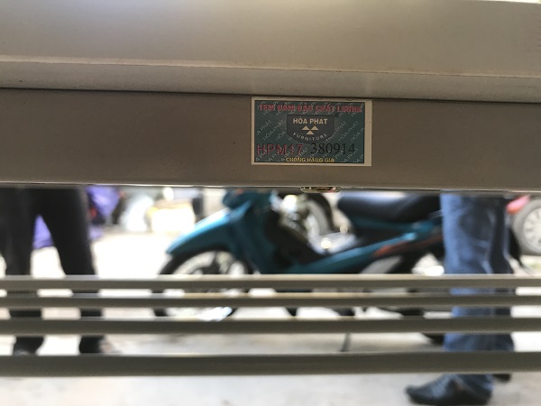 bàn gấp chân sắt mới 90% 2