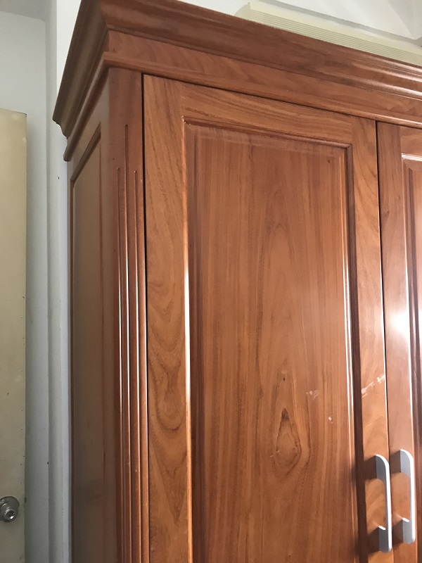 thanh lý tủ 3 cánh gỗ gõ đỏ 2