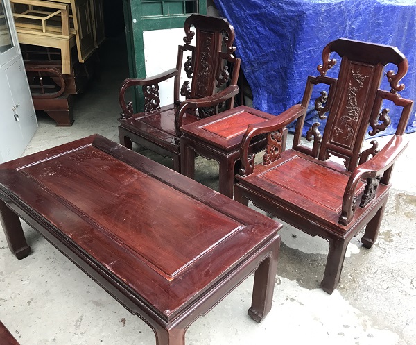 bộ bàn ghế như ý gỗ gụ_1