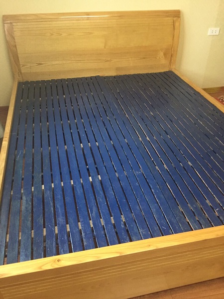 Giường gỗ sồi nga kích thước 180x200cm