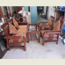 Bộ bàn ghế gỗ tự nhiên