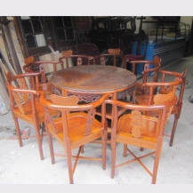 Bộ bàn góc 8 ghế