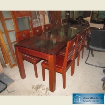 Bộ bàn ăn gỗ tự nhiên