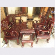 Bộ bàn ghế chuông đào