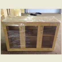 Tủ kệ 3 buồng gỗ veneer