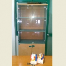 Tủ gỗ cánh kính Hòa Phát