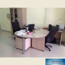 Bàn chữ L ngồi 2 Fami