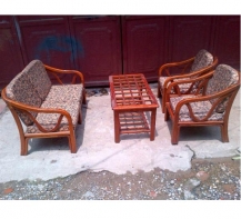 Bộ bàn ghế gỗ thông