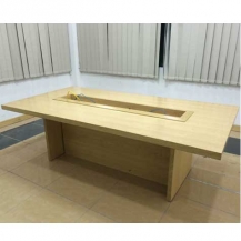 Bàn họp gỗ Veneer mới 99%