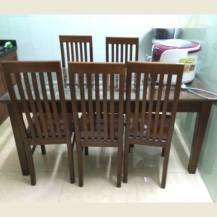 Bộ bàn ăn gỗ xoan đào