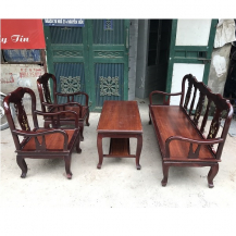 Bộ bàn ghế gỗ nghiến thanh lý