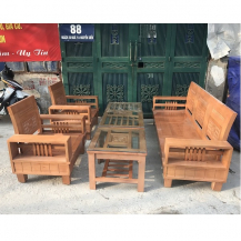 Bộ bàn ghế sồi nga xịn mới 95% giá tốt