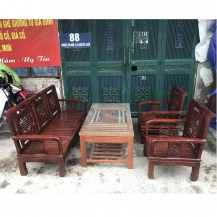 Bộ bàn ghế gỗ tự nhiên xoan