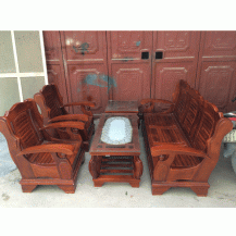 Bộ bàn ghế gỗ tự nhiên