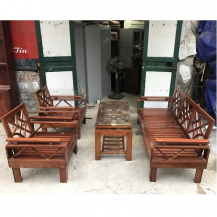 Bộ bàn ghế gỗ xoan đào