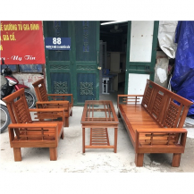 Bộ bàn ghế xoan đào đóng chắc chắn thanh lý