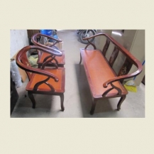 Bộ ghế gỗ thịt