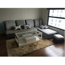 Bộ sofa nỉ góc cao cấp kèm bàn