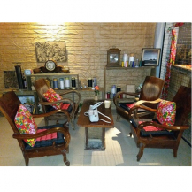 Bộ sofa thùng thời bao cấp gỗ tốt