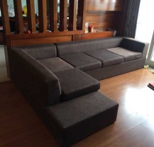 Bộ sofa nỉ chữ L cao cấp mới 90%