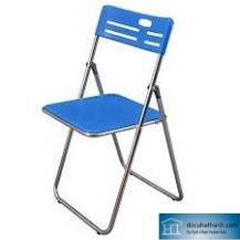 Ghế gấp nhựa chân inox XH