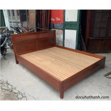 Giường gỗ hương đỏ ta kích thuớc 160x200cm