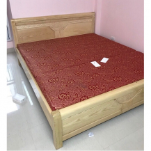 Giường gỗ sồi nga kích thước 180x200cm mới 98%