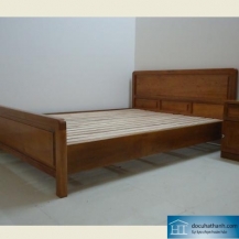 Giường gỗ xoan đào