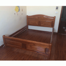 Giường gỗ xoan đào