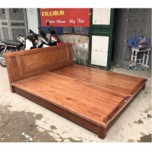 Giường rát phản gỗ xoan đào kích thước 180x200cm