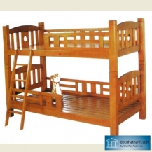 Giường gỗ thông 2 tầng