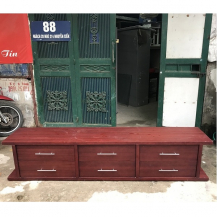 Kệ ti vi gỗ venner kt 216x46x41cm