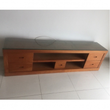 Kệ ti vi gỗ xoan đào kích thước 200x40x55cm