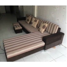 Bộ sofa góc cao cấp Rosano mới 90%