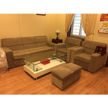 Sofa nỉ cao cấp nhập khẩu mới 95%