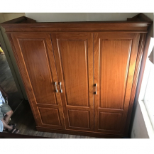 Thanh lý tủ 3 cánh gỗ gõ đỏ kích thước 189x62x215cm