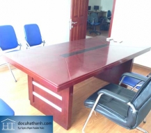Thanh lý bàn họp Hoà Phát kèm mặt kính