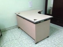 Thanh lý bàn làm việc chữ L Fami