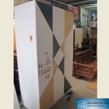 Tủ gỗ dán 3 buồng