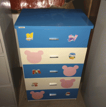 Tủ đựng đồ 5 ngăn kéo