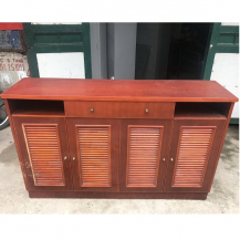 Tủ giầy gỗ xoan đào kt 145x92x36cm