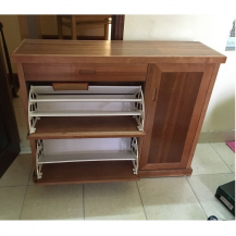 Tủ giầy gỗ xoan đào