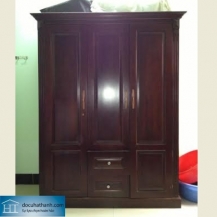 Tủ gỗ xoan đào 3 buồng