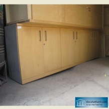 Tủ kệ 3 buồng gỗ veneer