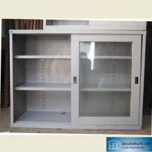 Tủ kệ sắt cánh lùa