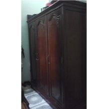 Tủ quần áo 3 buồng gỗ gụ hàng Mỹ Đức
